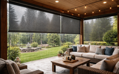 Outdoor Shades for Wildfire Smoke Season | Rogue Valley Protection